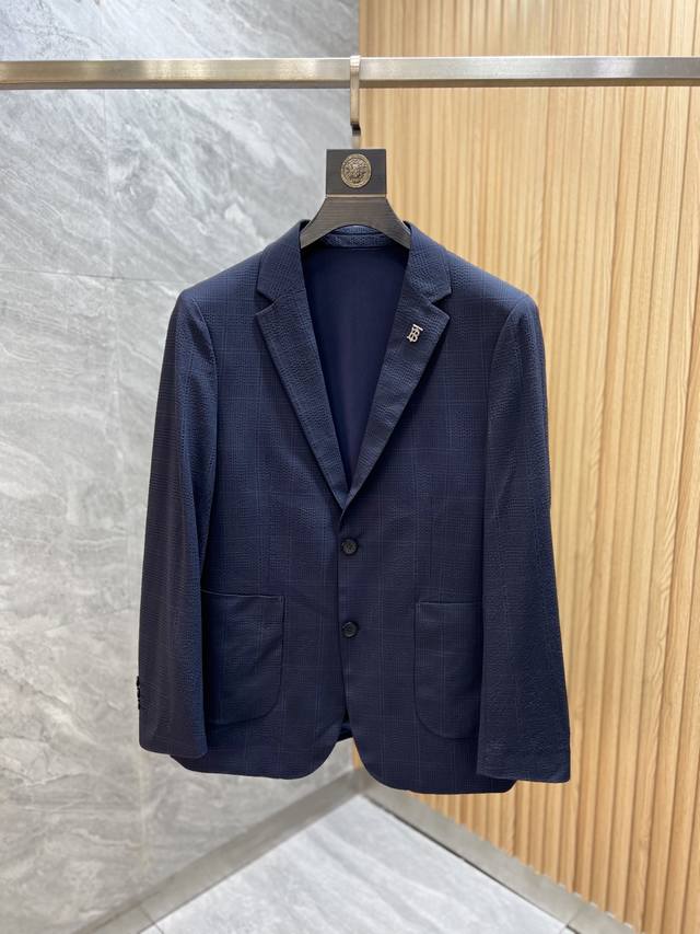 p360Burberry/巴宝莉 2025新品 三标齐全 西装夹克外套 好货不用过多介绍 看细节 专柜码数：48-56 175/140上身50