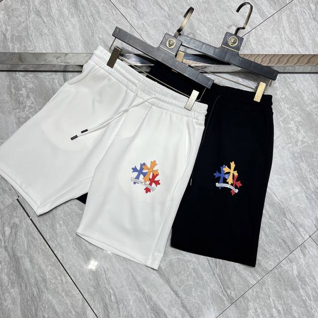 p200Ch/克罗心 2025春夏新品 三标齐全 松紧带五分休闲裤短裤 好货不用过多介绍 看细节 专柜码数：M-Xxxl 175/140上身建议L