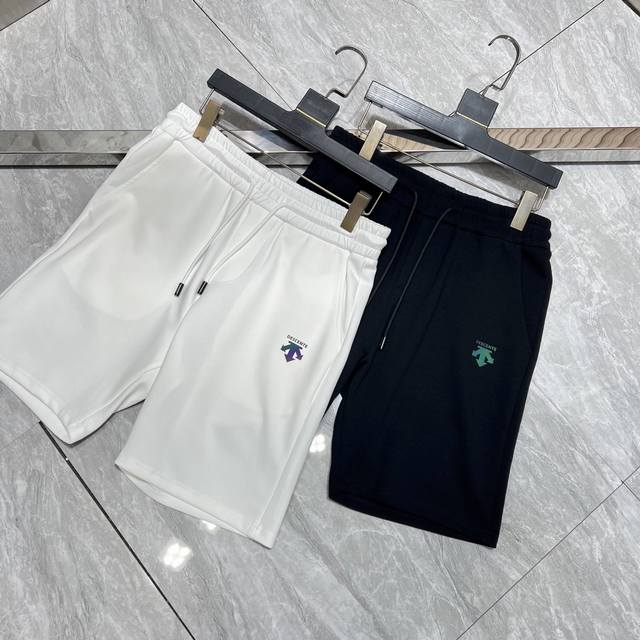 p200迪桑特 2025春夏新品 三标齐全 松紧带五分休闲裤短裤 好货不用过多介绍 看细节 专柜码数：M-Xxxl 175/140上身建议L