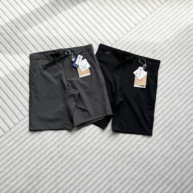 主推 原单品 Mammut猛犸象Active男士户外防风防泼水弹力软壳短裤 Advantage设计亮点 一款采用软壳面料的具有四向弹力性能的舒适软壳裤，防风防泼
