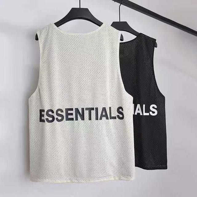 重磅推荐 “顶级版本 Essentals复线第五季三色网眼背心”Fear Of God 支线 Essentals 前年年底带来了全新的 “California