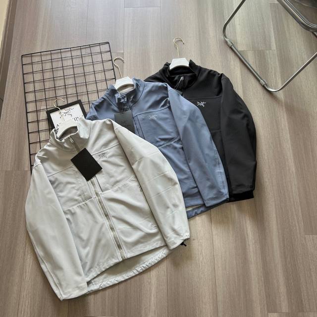 加绒外套！Arc'teryx 始祖鸟 春秋薄绒Gamma Mx 软壳防风冲锋衣立领保暖外套 100％放心出门 随意进出任何潮流场合户外全天候系列 Essenti