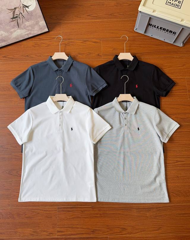 Polo Ralph Lauren 拉夫劳伦男装 经典款修身弹力短袖Polo衫 自1972年起Polo衫就是美式风格的代表，几十年来Polo Ralph La
