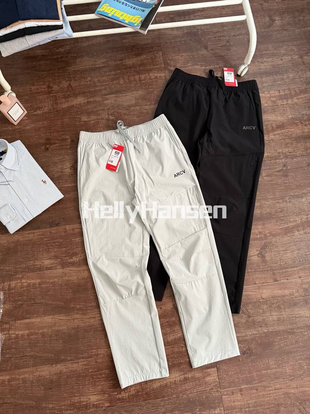 Helly Hansen Hh海丽汉森25新春男士城市户外舒适轻薄梭织长裤 H海丽汉森高定系列夏季功能性凉感休闲裤！ 户外休闲款，小直筒造型！款式简约，实则整条
