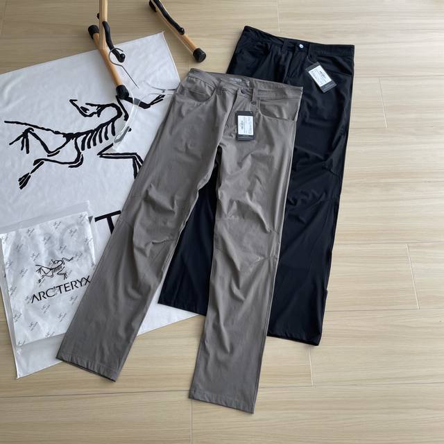 全网首发 买入原版1:1还原Arc'teryx 始祖鸟 两色顶级夏季梭织Levon Lt Pant 透气 速干长裤 一款可遇不可求的商务休闲鸟裤 高工艺 高耗材