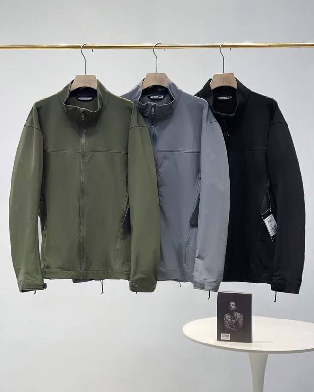 顶级军鸟Arc‘Teryx 始祖鸟军鸟巡逻夹克系列 Leaf Patrol Jacket Ar战术软壳 三色复刻立领夹克外套上衣 三色军鸟顶级配置1:1面料 原