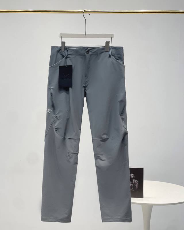 1:1原版复刻级Arc‘Teryx 始祖鸟 顶级两色专柜同款Creston Ar Pant 防风 软壳长裤 官网购入打版 超高超复杂工艺 内里压胶做工超级复杂