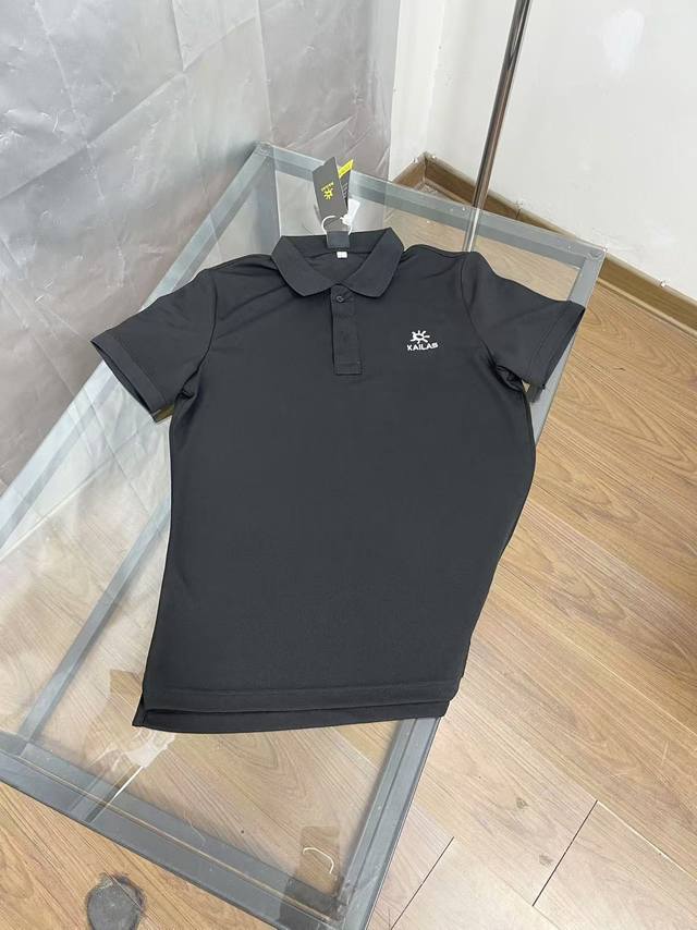 凯乐石刺绣男女同款运动上衣夏季翻领短袖运动休闲Polo衫 款型简约经典，轻盈透气，吸湿排汗 轻盈透气、干爽舒适 Active运动裁剪 运动生活爆款来袭！！透气性