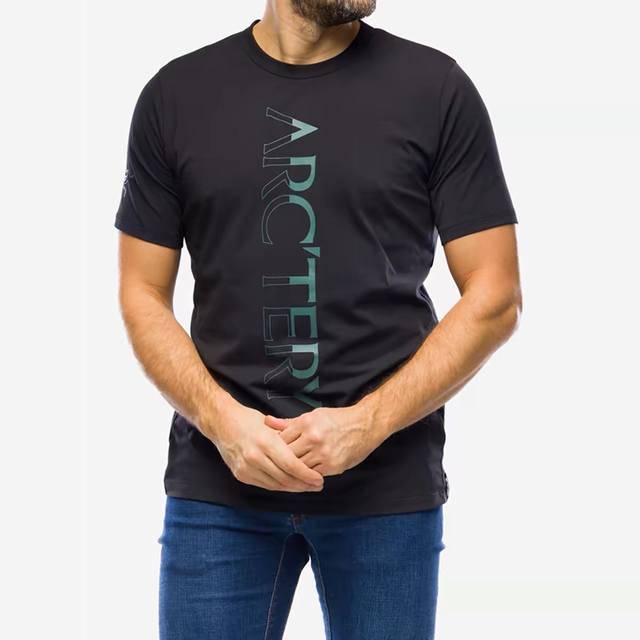 官网同款-始祖鸟Arcteryx Captive Downword 男女同款休闲透气圆领爽棉短袖T。5A物理抗菌面料！吸湿冰感排汗无痕短袖 重磅打造最新款短袖T