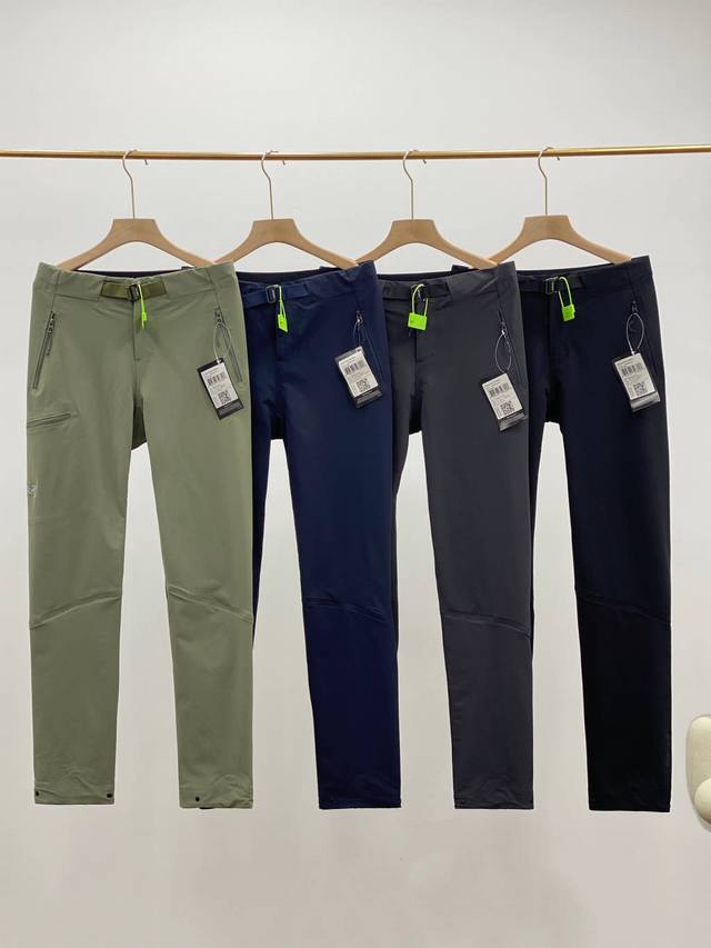 Arcteryx始祖鸟 Gamma系列 Gamma Ar Pant 四色通勤休闲户外登山全能百搭神裤！ 采用客供高密度登山布面料！全身压胶工艺 裤脚可调节抽绳