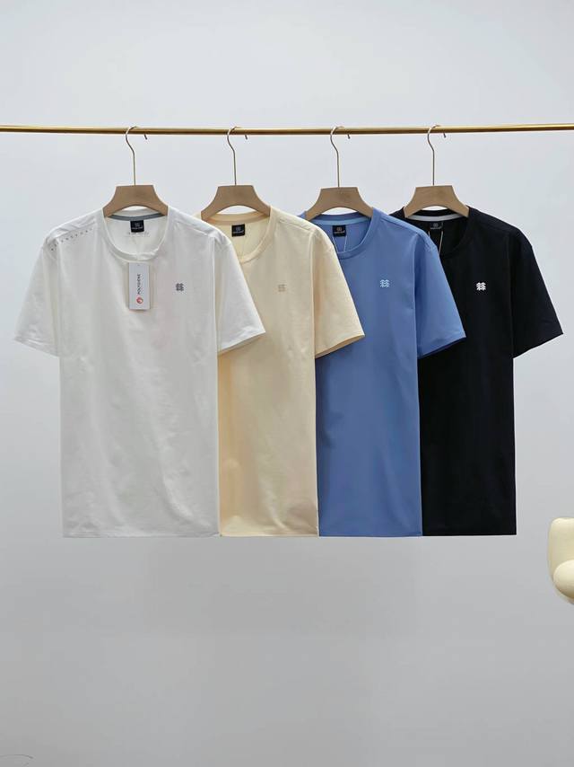 Kolon Sport可隆专柜新款 男女同款Seco圆领短袖速干T恤 运动休闲户外吸湿T恤短袖，夏Upf90+防晒抗菌上衣.Kl后字母圆领体恤这款T恤主打功能性