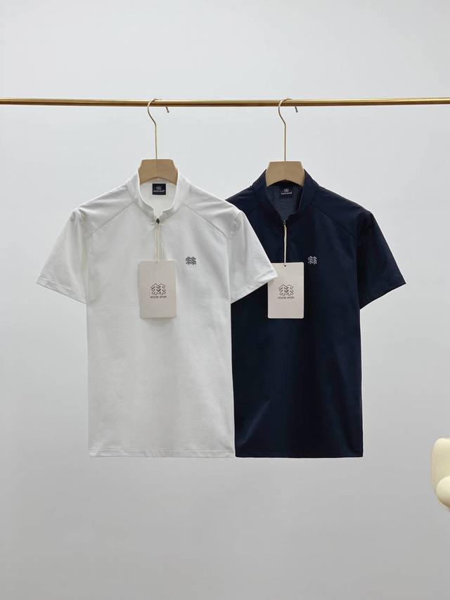 Kolon Sport可隆半拉链短袖女士吸湿体恤亲肤运动打底轻薄速干T恤 基础款半拉链短袖T恤，夏季户外运动大量排汗时依然能提供舒适的穿着体验大身采用亲肤的聚酯