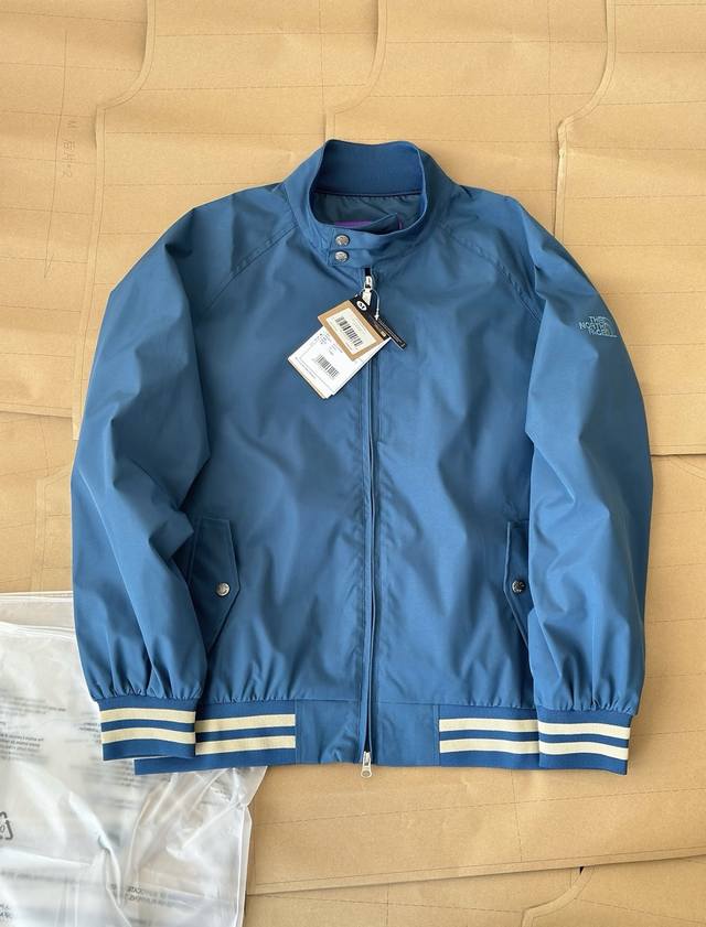 Tnf紫标Aw光电子系列Tnf春季新款立领哈灵顿短款防水男女紫标夹克日系外套 65 35 Field Jacket 北面紫标 23Ss65 35哈灵顿工装夹克