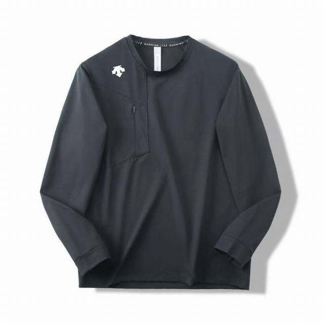 Descente 迪桑特 2025夏新款休闲短袖T恤户外运动速干T恤棉感弹力骑行服登山健身T恤 熟悉的爆款配方！特线上和柜子的货！始祖鸟今年你必备的一款单品！