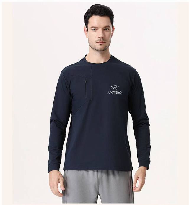 Arc’Teryx 始祖鸟2025夏新款休闲短袖T恤户外运动速干T恤棉感弹力骑行服登山健身T恤 熟悉的爆款配方！特线上和柜子的货！始祖鸟今年你必备的一款单品！