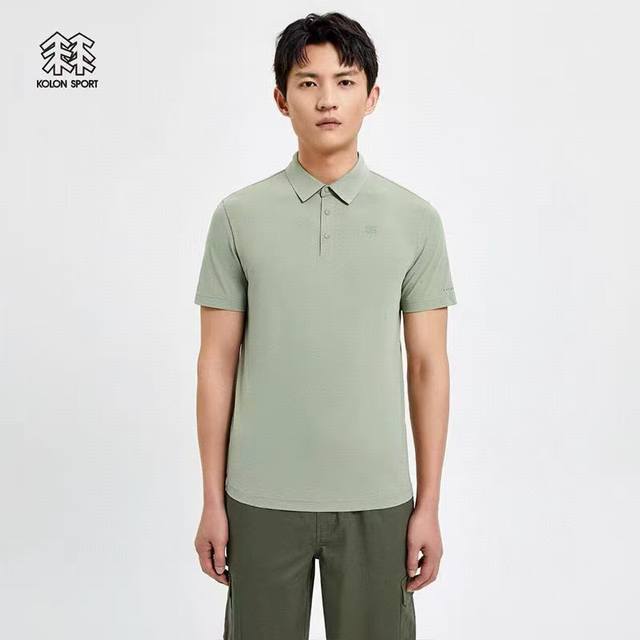 Kolonsport 可隆三色男女同款科技银离子运动户外Polo衫夏季翻领短袖 爆款，某宝某东基本无货 竹节速干汗布，透气轻薄，不透视，告别传统门襟衫工艺，领头