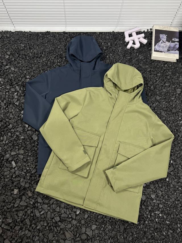 Timberland 添柏岚户外休闲防水防风宽松休闲时尚百搭立体剪裁连帽冲锋外套夹克 男女同款 - 如果你热爱户外运动，那Timberland添柏岚这件冲锋外套