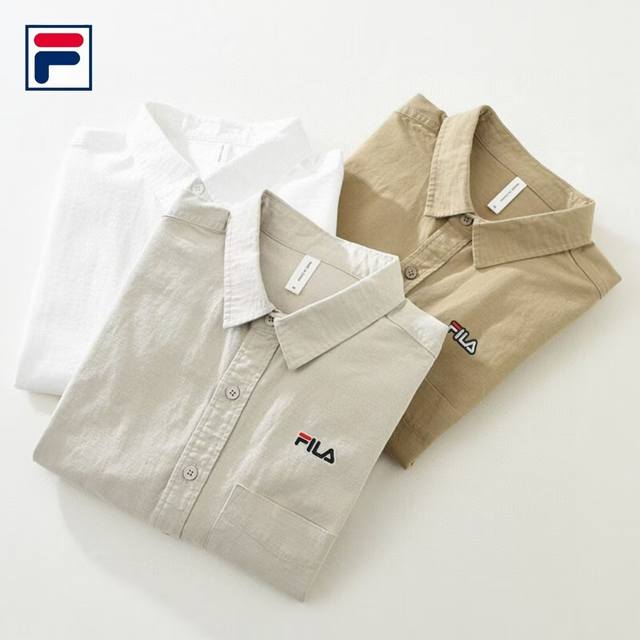上新 ！！ ！！！ Fila 斐乐 专柜品质英伦格调双袋时尚百搭长衬衣外套 男女情侣款 原单进口面料 超人气单品 面料舒适绗缝经典个性设计 帅气十足 不管你是什