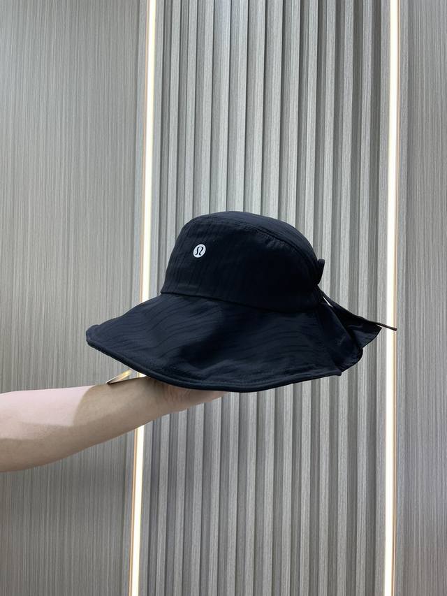 高奢面料，极致轻便款渔夫帽！Lulu2025最新Uv防紫外线大外沿渔夫帽，大头围可折叠遮阳帽！一个鹌鹑蛋的重量，上头如若无物，今夏戴着最舒服的一款渔夫帽！ 杭州