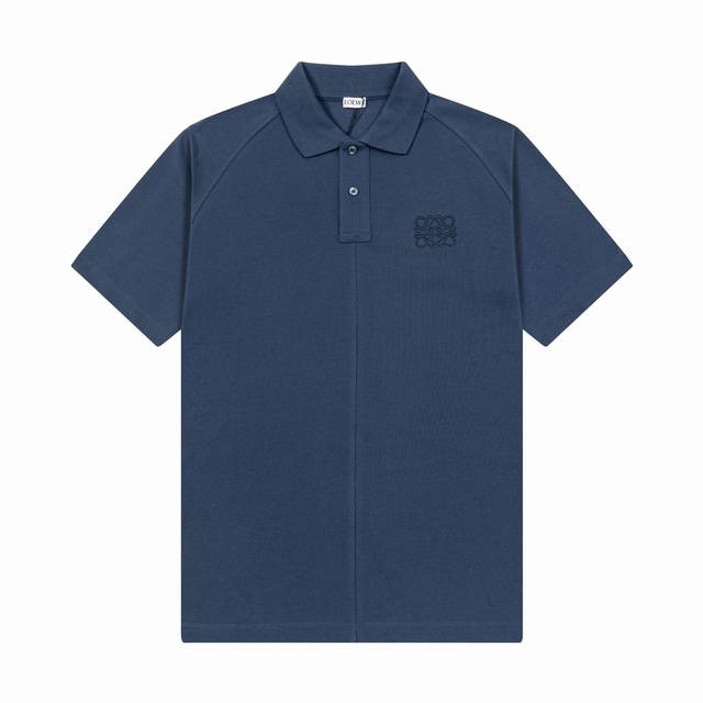 品牌：Loewe 面料：纯棉丝光珠地 克重：230 颜色：黑色 白色 藏青 尺码：M-Xxl 原版定制1：1细节还原 三标Logo齐全 高端定制 棉质 Polo
