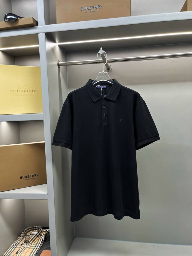 Lv 路易威登 圆圈刺绣新款Polo衫 原版面料 官方同款 采用210克纯棉珠地面料，定制 同缸染面料 手感非常舒服爽滑 版型挺阔有型 一线品牌代工厂P出品 进