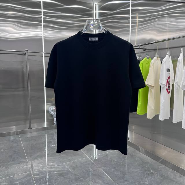 Low 2025春夏新款 双层面料Logo烧花 经典款式 潮流必备 定制面料 上身超舒服 男女同款 S M L Xl Xxl 五个码 黑色 白色