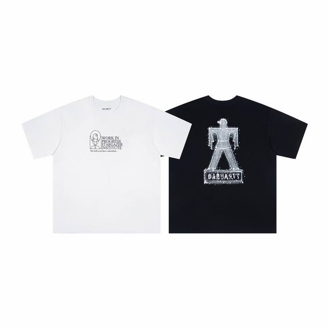 213# 现货发售 Carhartt Wip 卡哈特 25Ss官网巨人前后印花T恤 颜色：黑 白 码数：S M L Xl 面料：潮牌双纱260克