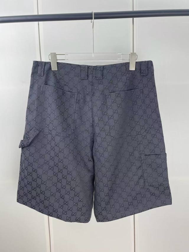 Gucci古驰满印Gg提花短裤 S M L Xl