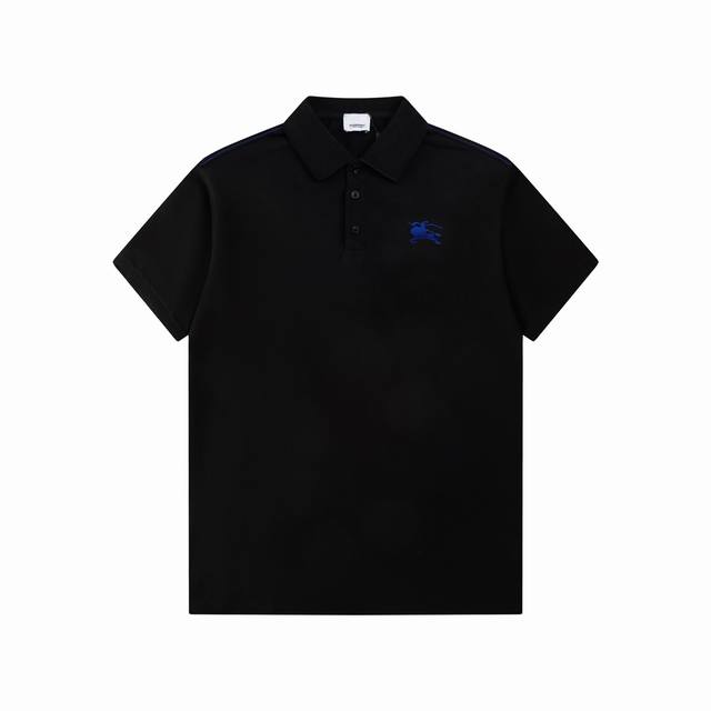 Bbr 巴博利 25Ss新款 粗绳 战马 刺绣Polo 230克重双纱全棉珠地 颜色：黑 白 蓝 绿 码数：S M L Xl Xxl