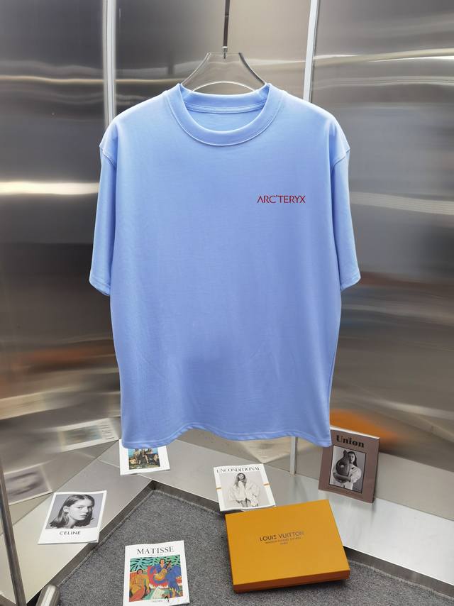 Arc*Eryx 始*鸟 25Ss 大师亲手设计潮牌新品印花圆领短袖T恤 春夏最新砖柜同步 Os落肩版型 300克重全棉 时尚又个性 超级百搭好看的一款 男女都