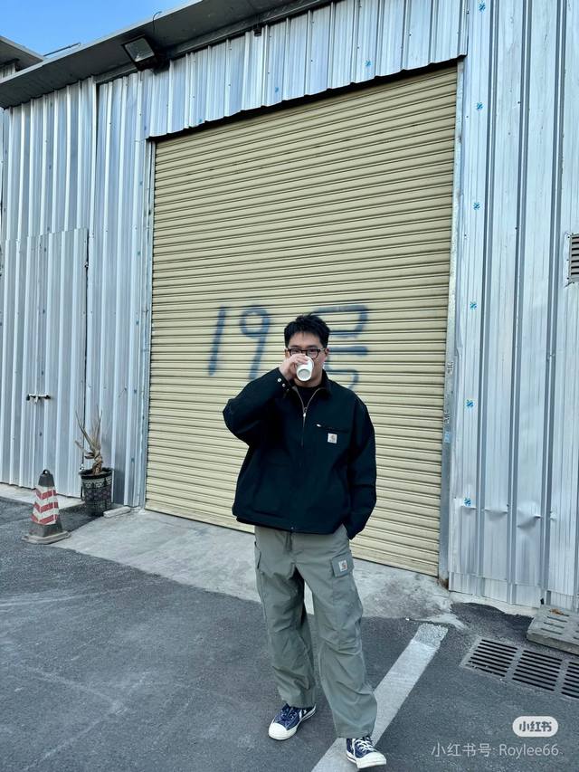 1070 咨询图 Carhartt Wip X Invincible 卡哈特联名款 Fw25 Reversible Detroit Jacket Max 双面穿