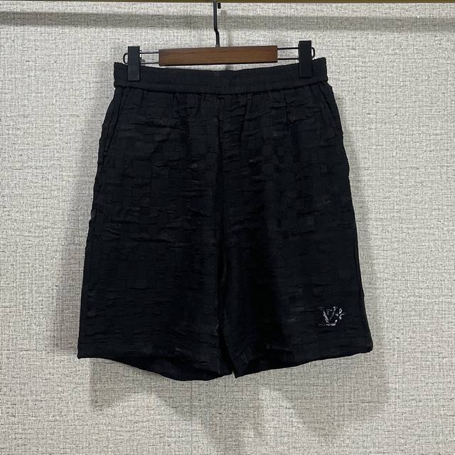 25*驴家新款提花短裤，带有腰部抽绳 男女同款 时尚休闲 码数 Smlxl