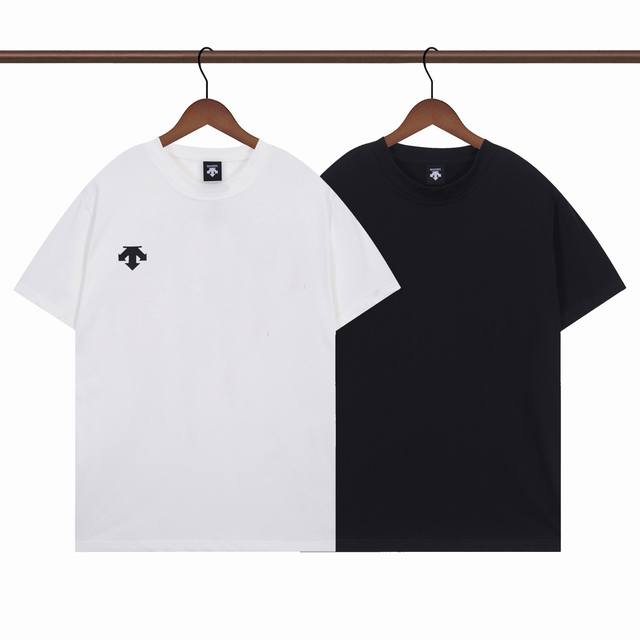 d05 Descente 迪桑特 经典立体压胶工艺 230G 32支双纱紧密纯棉 S--Xxl5个码