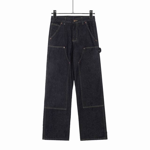 8101 Carhartt Wip 卡哈特工装双膝裤伐木裤Cleanfit工装宽松直筒长裤Vibe风 卡哈特Vintage牛仔裤非常Cleanfit的一条裤子