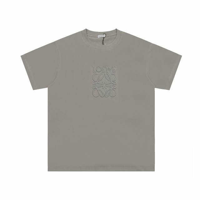 we30# 顶级代工品质 Loewe 罗意威25Ss T恤短袖 不需要所谓烂大街的华丽文案 主打品质 - 面料经过2次高温缩水固色 不变形不缩水不起球 -正确O