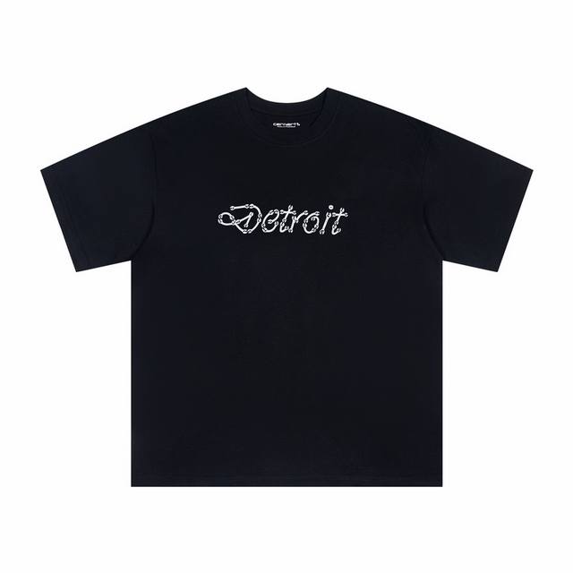 4043# Carhartt Wip 卡哈特 25Ss官网扳手Logo印花男女同款 颜色：黑 白 码数：S M L Xl 面料：潮牌双纱260克