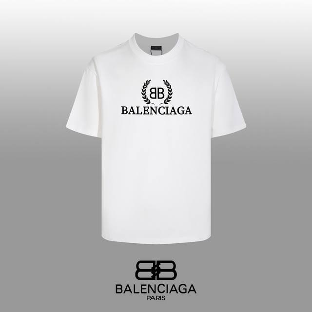 顶级代工品质 Balenciaga 巴黎世家 24Ss 经典T恤短袖 不需要所谓烂大街的华丽文案 主打品质 - 面料经过2次高温缩水固色 不变形不缩水不起球 -