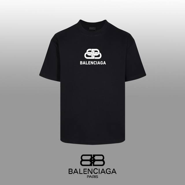 顶级代工品质 Balenciaga 巴黎世家 24Ss 经典T恤短袖 不需要所谓烂大街的华丽文案 主打品质 - 面料经过2次高温缩水固色 不变形不缩水不起球 -