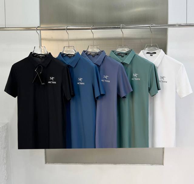 Arc’Teryx 始祖鸟 新款高品质Polo 绝对好货 高端工艺！匠心品质！ 冰爽无痕Polo！压胶工艺，激光切割剪裁！整体干净利落，五色齐发超高弹力，垂感无