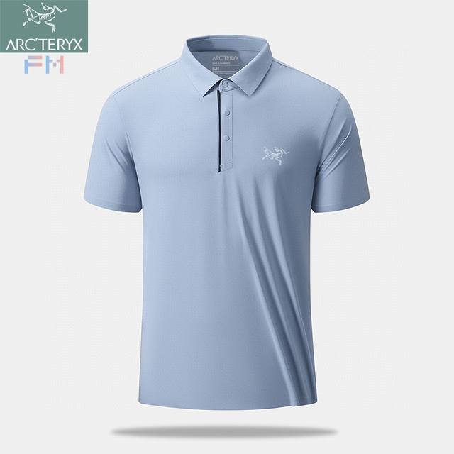 Arc'teryx 始祖鸟 春夏新品 冰丝Polo衫 高级冰丝面料 透气丝滑舒适不扎身 运动休闲短袖 本季主打 做工精致 走线整齐 售后无忧 独特设计 经典百搭