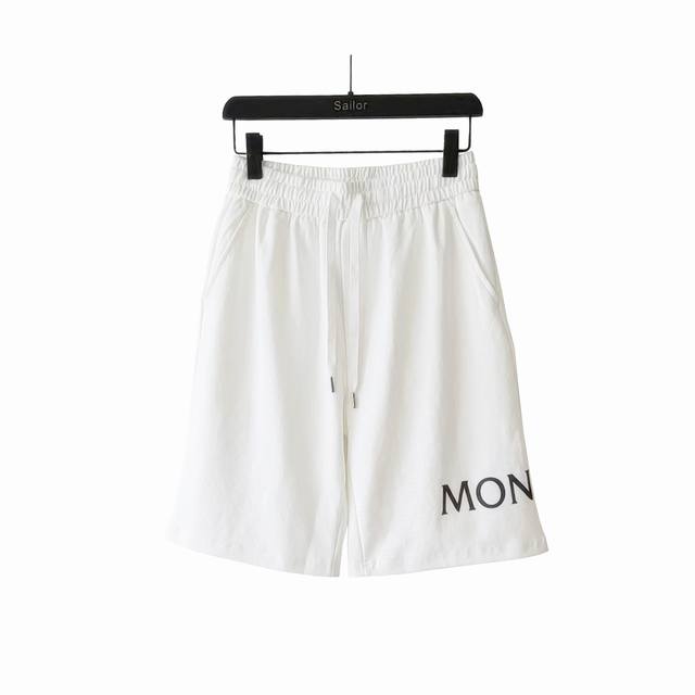 实拍细节图+尺码表 Moncler 蒙口 24Ss字母Logo后兜标志性五分短裤 简约 Logo标识 五分裤 高品质纯棉 面料 特别手感 超级质感 舒适柔软透气