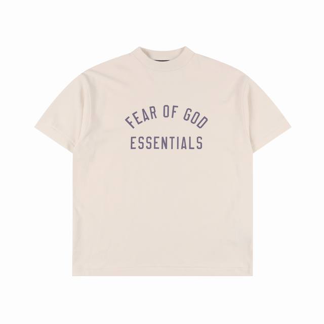 Fear Of God Essentials 圆弧印花Logo字母短袖 尺码：Xs-Xl