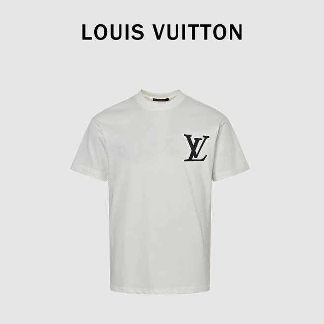Louis Vuitton 路易威登Lv 后背棋盘格短袖T恤 采用立体发泡工艺，定制320克同缸染面料 手感非常舒服 春夏最新砖柜同步 时尚又个性 超级百搭好看
