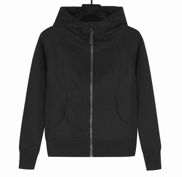 Lululemon 露露乐檬 Scuba 修身款卫衣 产品配色：黑色 烟雾紫 粉末蓝 骨白 花灰 藕粉 设计理念： 这款经典连帽衫透气保暖，触感舒适，适合运动前