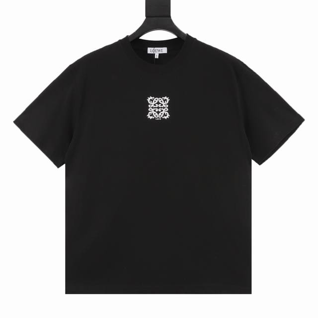 Loewe 罗意威 经典款 龙标胸花刺绣短袖 Size:Xs-Xl