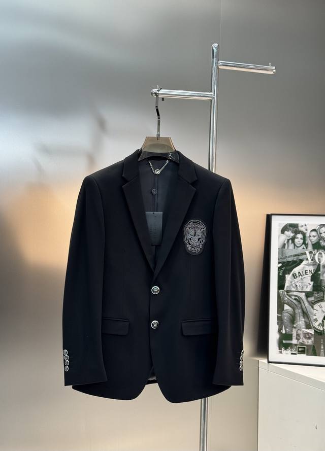 Philipp*菲利-普24S新款休闲西服外套高级印度丝订制精品推荐外贸公司订单！飘洋过海.纯手工订制印度丝缝制而成！硬气十足.高级感强！进口原版天眼布四面弹布