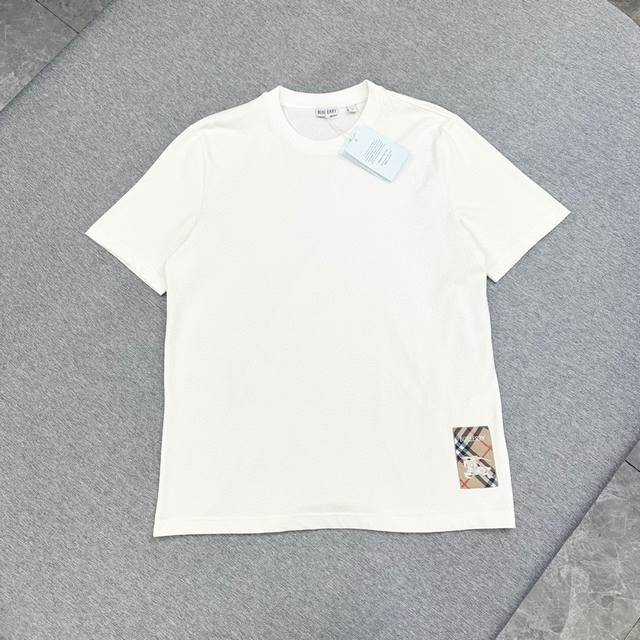 Bbr- 新品 骑士马术贴布绣小章仔设计 棉质圆领短袖T恤 手感舒适柔软 男女同款 简约不简单 推荐 S-Xl