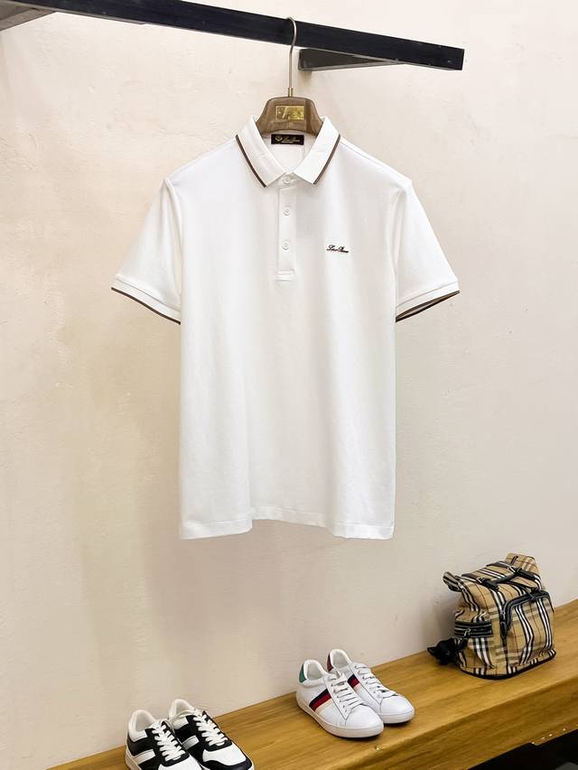 开春新品 Lp 2540Ss夏季新款字母Logo男士翻领Polo衫！经典商务男款，高端男装的天花板级别的商务男款！简约时尚大气不失优雅，单穿内搭体面过人，品质控