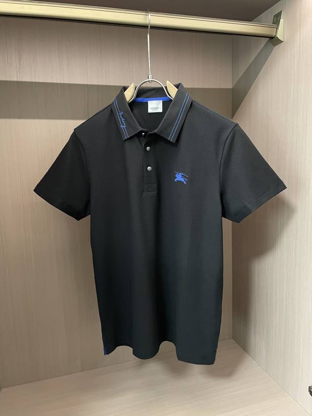 Bur 2025春夏 官网同步 熟男 轻熟男 最爱款式 经典大气百搭商务休闲Polo领T恤 采用进口双丝光珠地棉面料 舒适透气 质感细腻 超柔软亲肤触感！翻领设