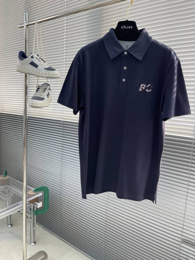 Bc 2025Ss夏季新款翻领Polo衫 Bc家材质讲究的同时 整体的设计颇具时尚感 今天推荐他家百搭经典Polo衫 胸前品牌Logo设计 简约不失大气一款 且